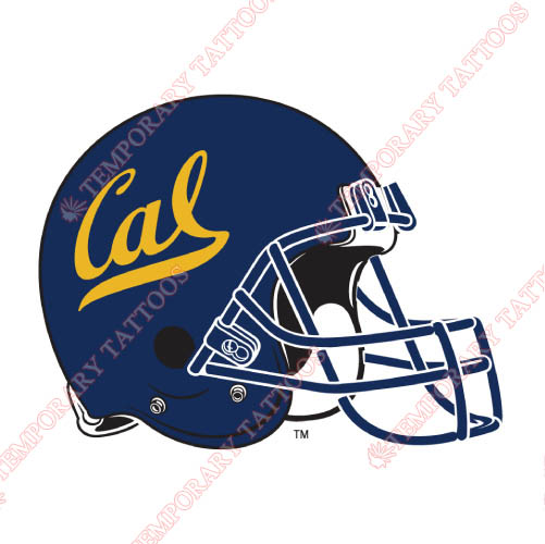 California Golden Bears Customize Temporary Tattoos Stickers NO.4078